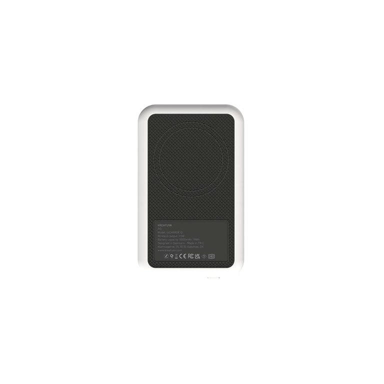 Power Bank avec chargeur sans fil Kreafunk 5000 mAh - vue 6