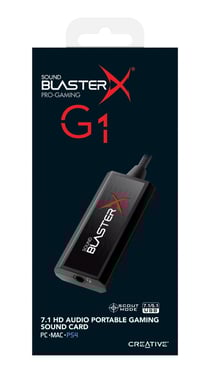 Creative Labs Sound BlasterX G1 7.1 canaux USB