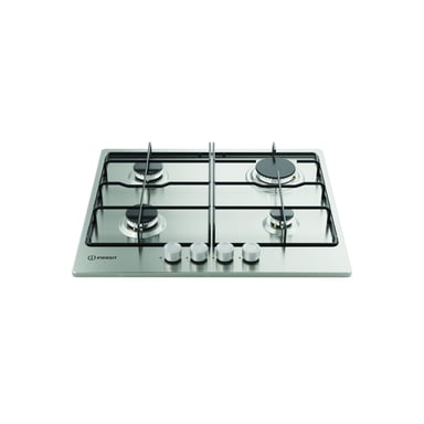 Indesit THP 642 IX/I 1 Acciaio inossidabile Integrato 60 cm Gas 4 zona(e)