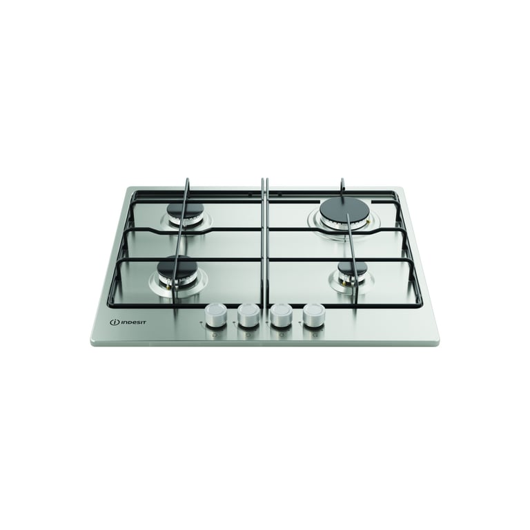 Plaque de Cuisson à Gaz Indesit 4 Zones Inox THP 642 IXI 1 - vue 9