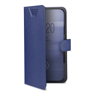 Celly Wally One XXXL funda para teléfono móvil 15,2 cm (6'') Libro Azul
