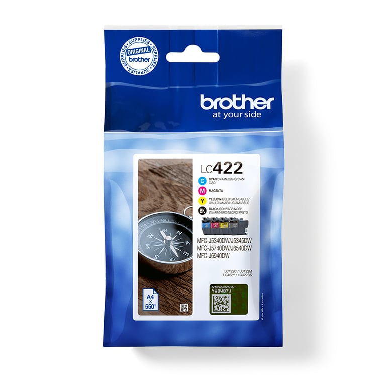 Brother Pack cartouches d'encre et couleurs