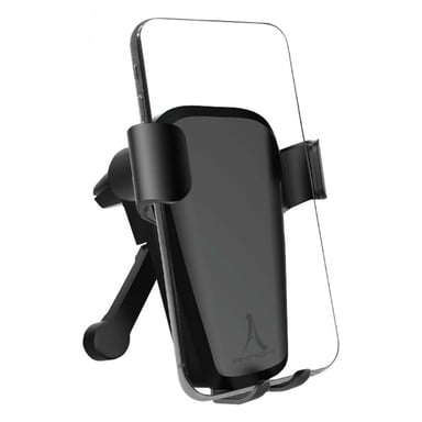 Soporte pasivo universal para smartphones de hasta 6,8'' con fijación por gravedad y rotación de 360° - Negro