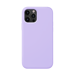 (O) Funda antichoque de gel de silicona suave para Apple iPhone 12/12 Pro, Violeta lila