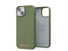 Njord byELEMENTS Suede Comfort+ Case - iPhone 14 - Olive