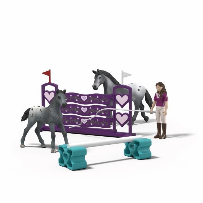 Figurine L'entrainement au tournoi de Lisa,  42776 Gamme Horse Club - Neuf