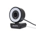 DICOTA D32066 webcam 5 MP 2592 x 1944 Pixel USB 2.0 Nero (WEBCAM RINGLIGHT 5MP - )