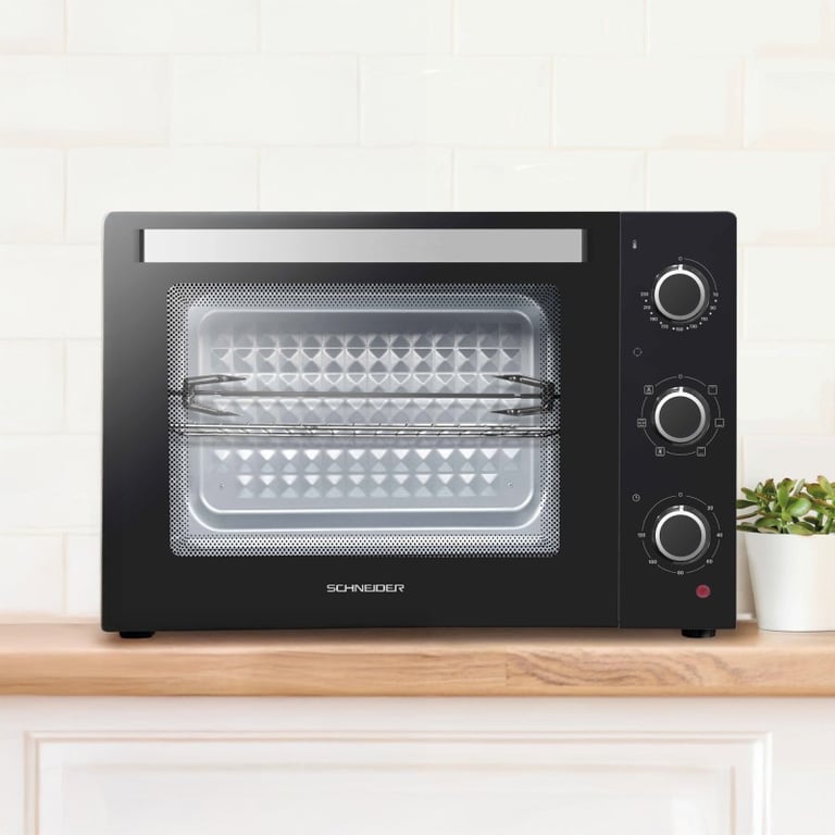 SCHNEIDER SCEO2355MFB Mini four posable Multifonctions Minuterie Tournebroche Arrêt automatique - vue 3