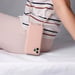 Coque Cordon pour iPhone 11 Pro Max Semi-rigide Lanière Tour du Cou 80cm Rose