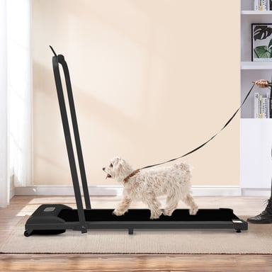 Tapis de course 2-en-1 pour la maison, avec télécommande et haut-parleur Bluetooth