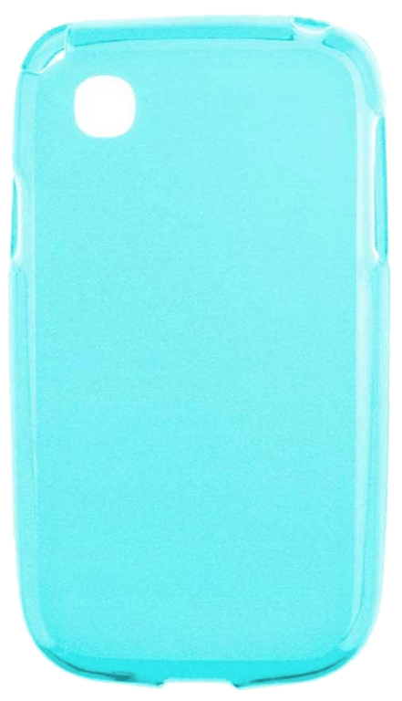 Coque silicone unie compatible Givré Bleu ciel LG L40