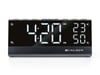 Radio Reloj Digital con Radio FM - Temperatura y Humedad - Doble Alarma - Pantalla Grande (HCG023)
