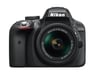 Nikon D3300 + AF-P 18-55mm VR Kit d'appareil-photo SLR 24,2 MP CMOS 6000 x 4000 pixels Noir