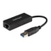 StarTech.com Adattatore di rete da USB 3.0 a Gigabit Ethernet, 10/100/1000 Mbps, da USB a RJ45, adattatore da USB 3.0 a LAN, adattatore Ethernet USB 3.0 (GbE), conformità TAA