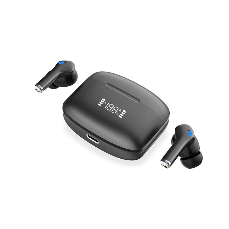 Casque Ksix BXTW11N – True Wireless Stereo, ANC, Autonomie 18 Heures, Bluetooth - vue 3