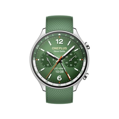 OnePlus Watch 2R GPS AMOLED, Boitier de 46 mm, Vert