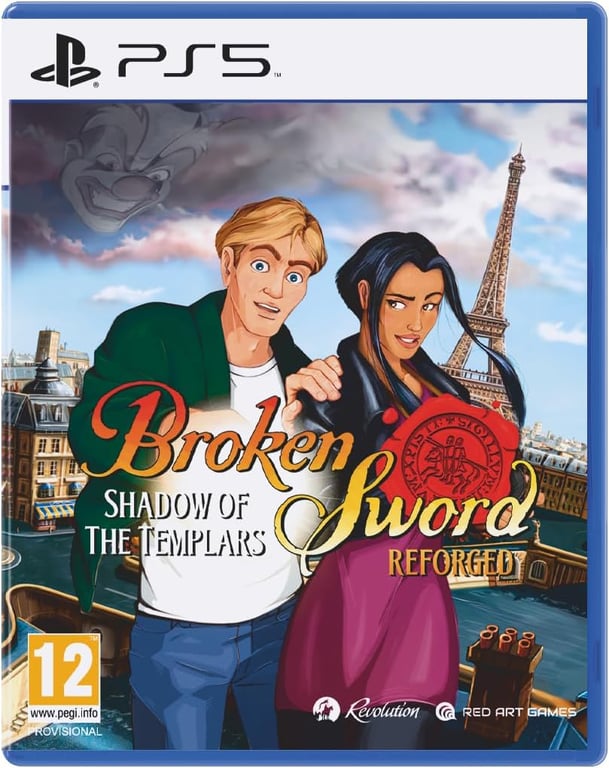 Broken Sword Les Chevaliers de Baphomet ’Ombre des Templiers: Reforged PS5 - vue 2
