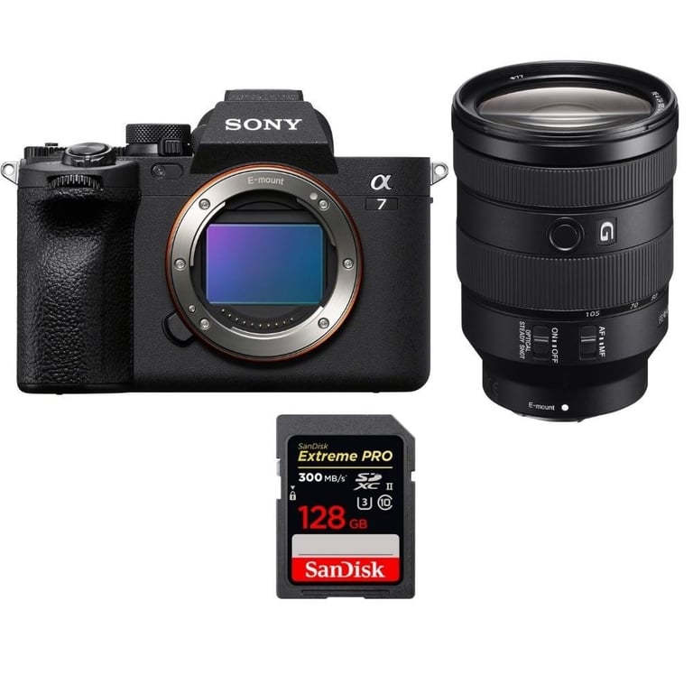 Boîtier Sony Alpha A7 Mark IV + FE 24 105 mm f4 G OSS + SanDisk Extreme Pro SDXC UHS II U3 300 Mo/ - vue 2