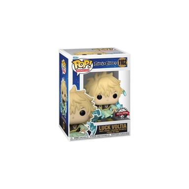 Figurine Funko Pop Animation Black Clover Luck Voltia with Chase Modèle aléatoire