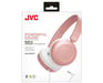 JVC HA-S31M-P Cuffie cablate ad archetto per chiamate/musica Rosa