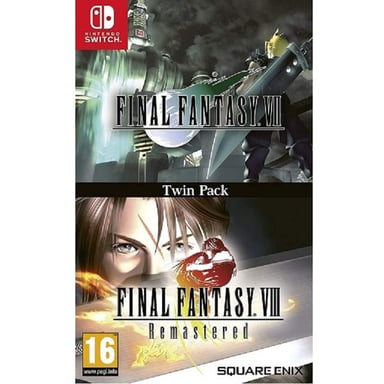 Square Enix Final Fantasy VII & Final Fantasy VIII Remastered Twin Pack Bundle Nintendo Switch