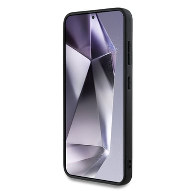 Étui Lacoste Iconic Petit Pique Woven Logo MagSafe pour Samsung Galaxy S25 vert