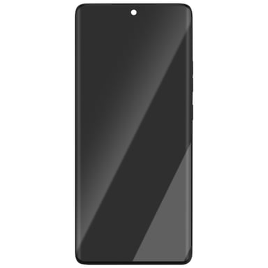 Écran pour Motorola Edge 50 Ultra LCD + Vitre Tactile + Châssis Gris foncé