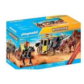 PLAYMOBIL 71862 Attaque de diligence au Far West Promo Packs Western Pour les collectionneurs 58 pièces Dès - vue 2