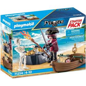 Playmobil Pirates 71254 Pirate Et Barque Starter Pack - vue 2