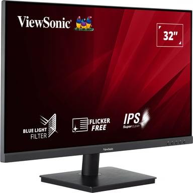 ViewSonic VA3209-MH - LED monitor - 32''  (31.5''  viewable) - 1920 x 1080 Full HD (1080p) @ 75 Hz - IPS - 250 cd/m2 - 1200: