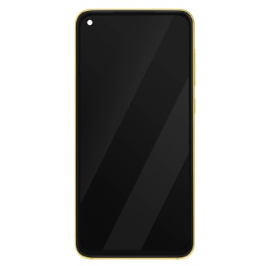 Écran pour Xiaomi Mi 11 Lite 5G LCD + Vitre Tactile + Châssis Jaune