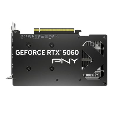 PNY GeForce RTX 5060 8GB NVIDIA GDDR7 (PNY GEFORCE RTX 5060 OC - 8GB GDDR7 DUAL-FAN DLSS4 FP4)