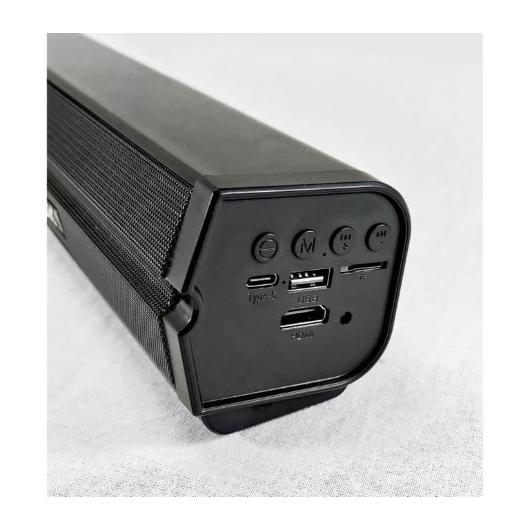 Barre de son lumineuse Inovalley BS11 60 W Bluetooth 5.0 HDMI FM Argent - Neuf