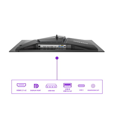 AOC G2 AG276UZD pantalla para PC 67,3 cm (26.5'') 3840 x 2160 Pixeles 4K Ultra HD OLED Negro