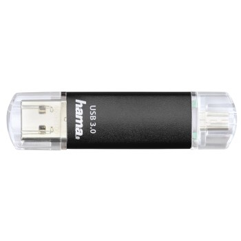 Hama 00124001 Unità flash USB da 128 GB USB Type-A / Micro-USB 3.2 Gen 1 (3.1 Gen 1) Nero