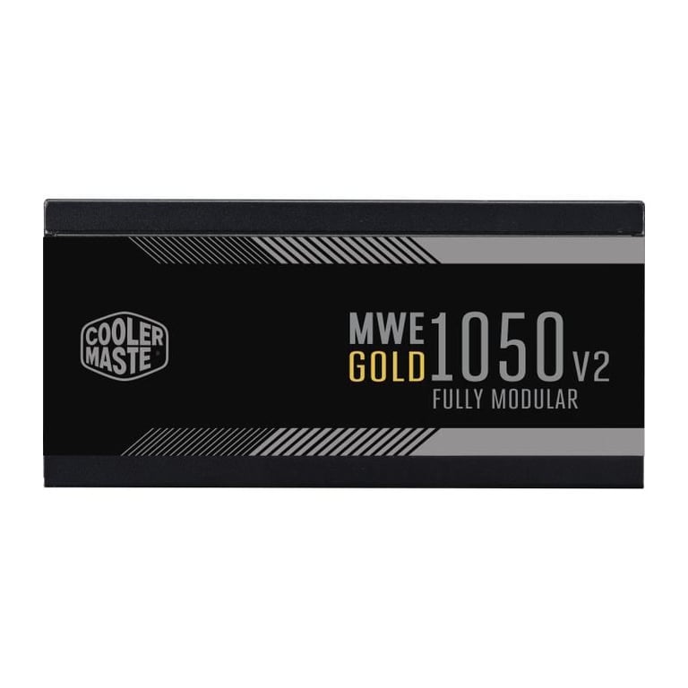 Alimentation COOLER MASTER MWE Gold 1050 V2 100% Modulaire 80 PLUS Gold PCIe 5.1 - vue 3