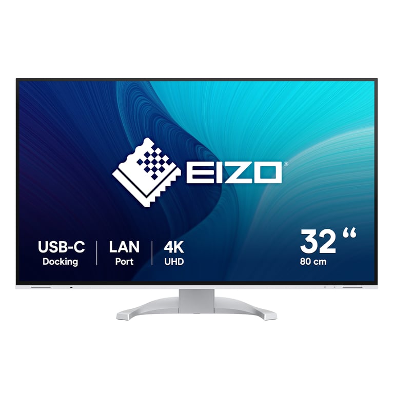 EIZO FlexScan EV3240X-WT LED display 80 cm (31.5 ) 3840 x 2160 pixels 4K Ultra HD LCD Blanc - Neuf