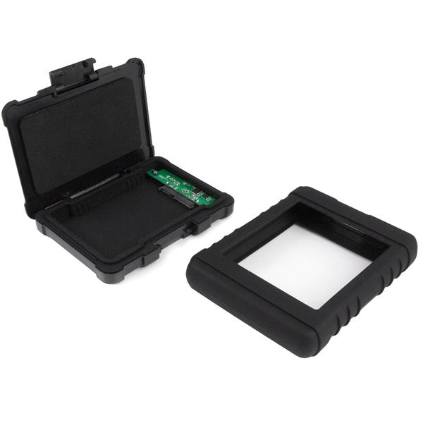 StarTech.com Boîtier USB 3.0 antichoc pour disque dur SATA 6Gb/ de 2 5 Boîtier HDD / SSD robuste avec UASP Qualité militaire Boitier externe 2.5 SATA 6Gb/ SATA 6Gb/ USB 3.0 ... - vue 3