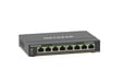NETGEAR GS308EPP Gestionado L2/L3 Gigabit Ethernet (10/100/1000) Energía sobre Ethernet (PoE) Negro