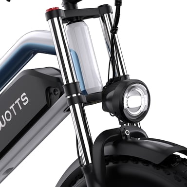 Bicicleta eléctrica DUOTTS N26 de 26 pulgadas, 1500 W, motor doble, batería Samsung de 48 V y 20 Ah