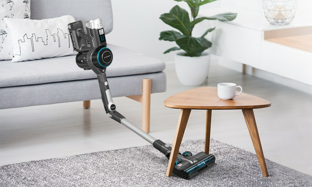 SCHNEIDER SCVC23400FB Aspirateur Balai Tube aluminum flexible Autonomie 35min Ecran digital 25 2V Brosse motorisée - vue 4