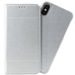Étui et Coque slim magnétique 2-en-1 pour Apple iPhone X/XS, Argent