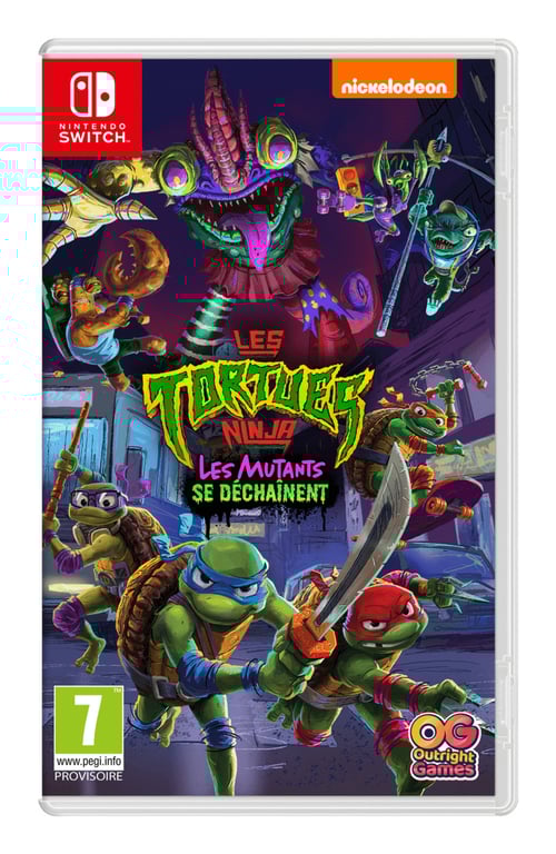 Just for Games Tortues Ninja : Les Mutants se Déchaînent - Neuf