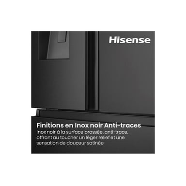 Hisense Réfrigérateur multiportes RF793N4SAFE Inox Multicolore - vue 6