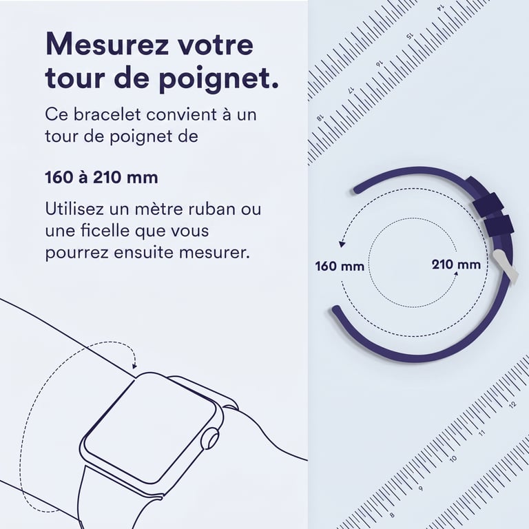 Bracelet Apple Watch 42mm Sport - vue 3