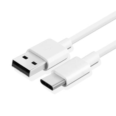 Xiaomi Cargador de pared cable USB tipo C original (18 W) Blanco