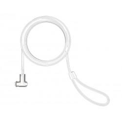 Compulocks CL15W cable antirrobo Plata, Blanco