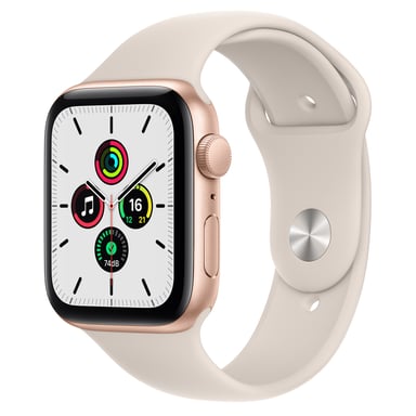 Watch SE 2021 - GPS - Boîtier en aluminium, blanc