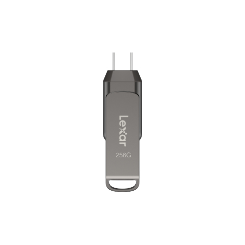 Lexar JumpDrive LJDD400128G-BNQNG lecteur USB flash 128 Go USB Type-C 3.2 Gen 1 (3.1 Gen 1) Gris - Neuf