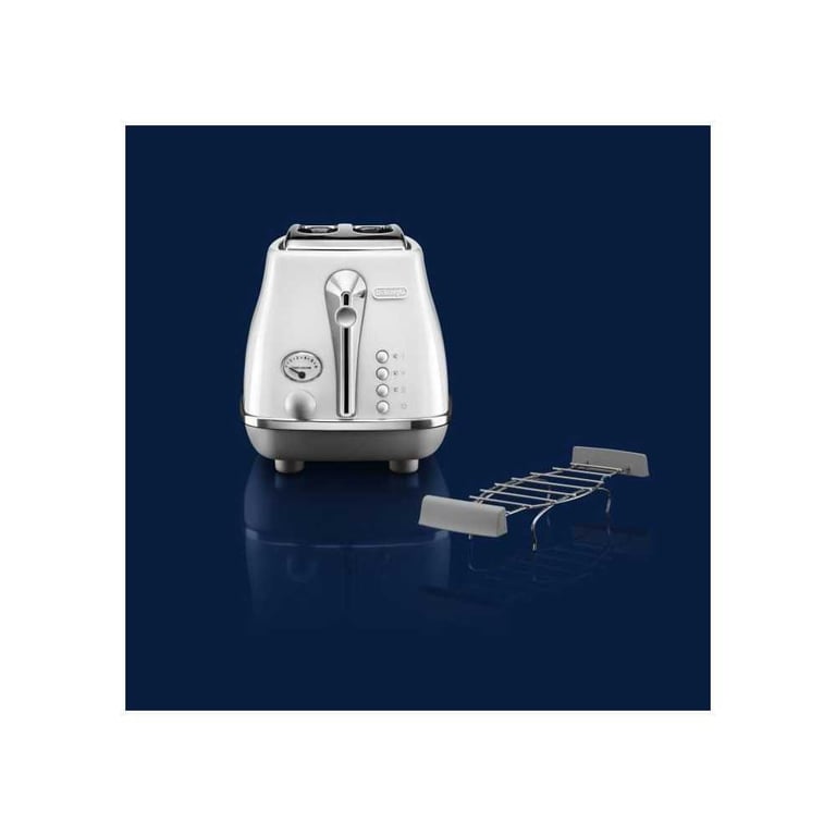 Grille-Pain De'Longhi CTOC2103.W – 900 W, 2 Fentes, 6 Niveaux de Brunissage - vue 10